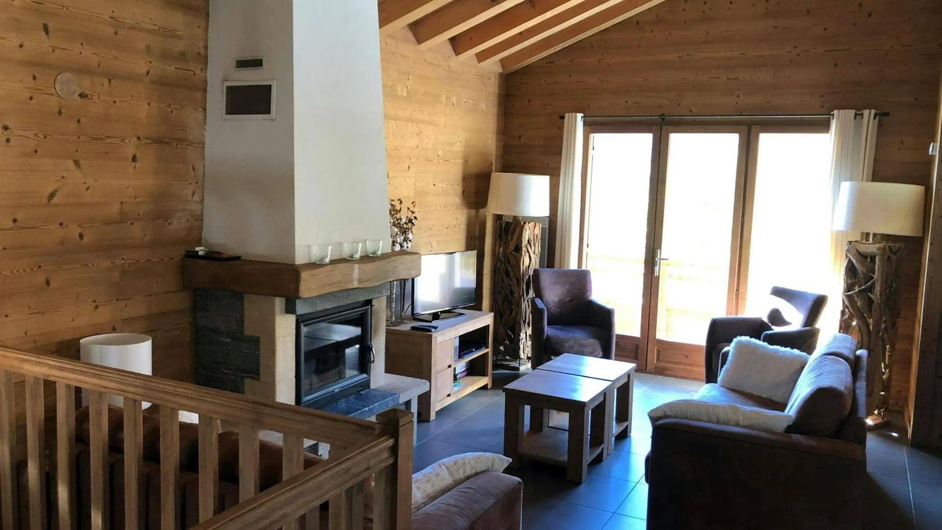 בקתה סן-פרנסואה-לונשאמפ Casa-Chalet Des Ponts : Evasion Au Col Madeleine צרפת